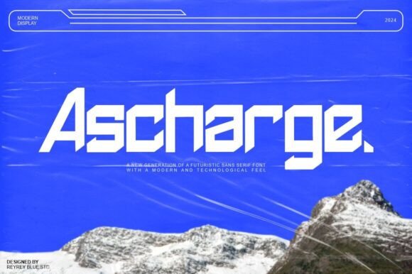 Ascharge: A Strategic Typeface for Future-Forward Branding