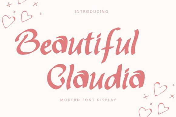 Beautiful Claudia: Elevating Your Design Projects with Elegant Typography