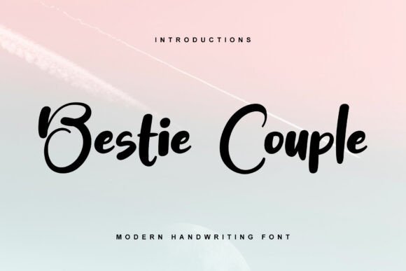 Bringing Joy to Design: Why Bestie Couple is the Perfect Font for Cheerful Projects