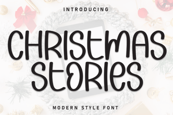 Christmas Stories: A Handwritten Holiday Font