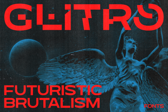 Glitro: The Glitchy Future Font for Digital Chaos