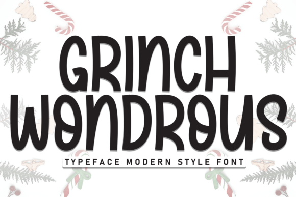 Grinch Wondrous: A Playful Handwritten Display Font