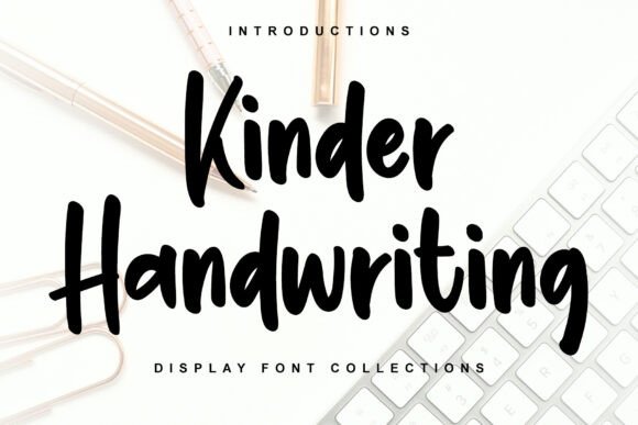 Kinder Handwriting: Capturing the Magic of the Holiday Season in Type