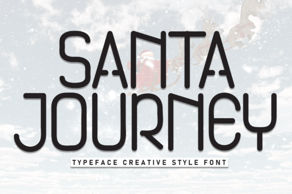 Santa Journey: A Whimsical Hand-Drawn Font