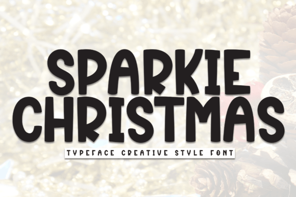 Sparkie Christmas: A Festive Handwritten Font for Joyful Holiday Design