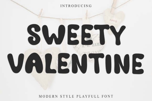 Sweety Valentine: Integrating a Playful Round Display Font into Your Creative Workflow