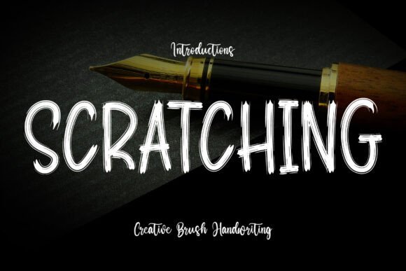 Why Scratching Is Redefining the Edge of Modern Typography
